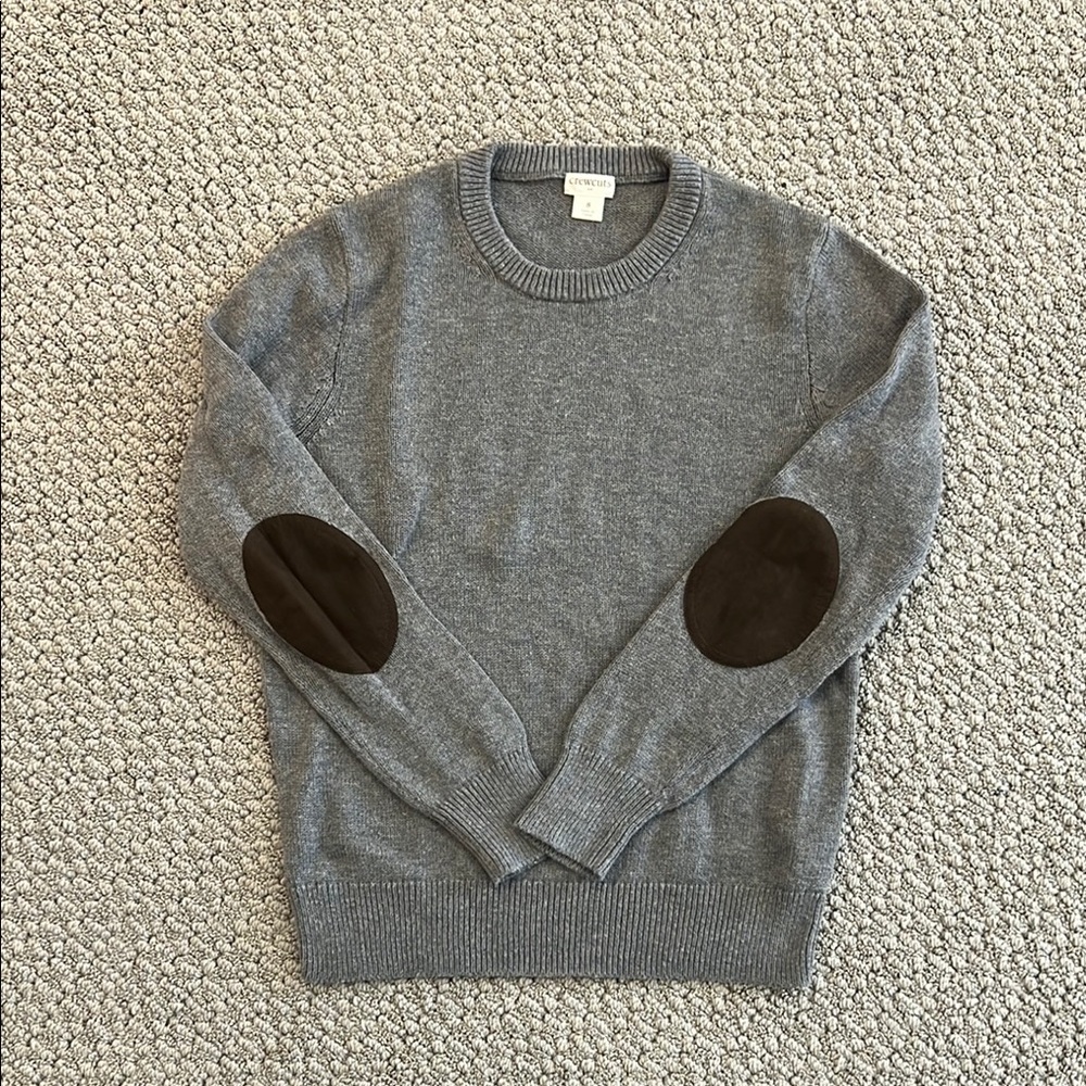 J. Crew Gray Crewneck Sweater